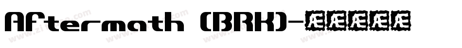 Aftermath (BRK)字体转换